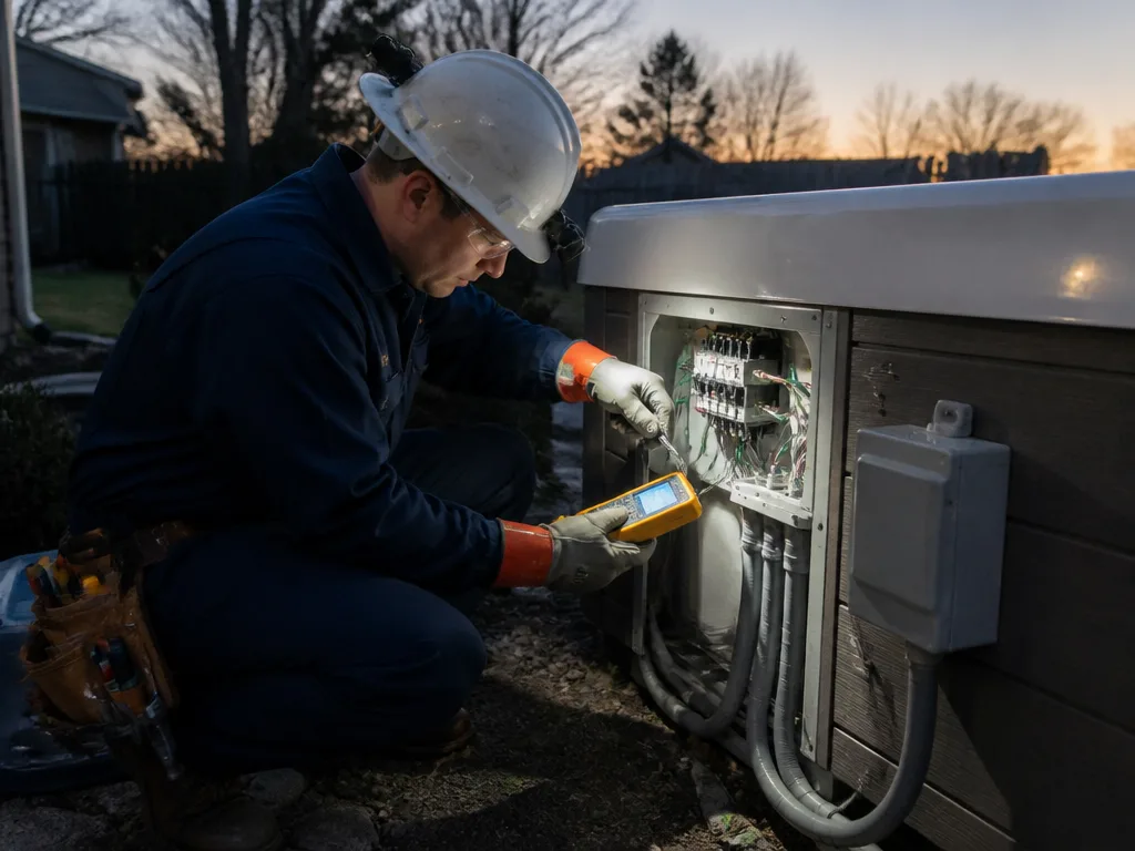 Hot Tub Wiring